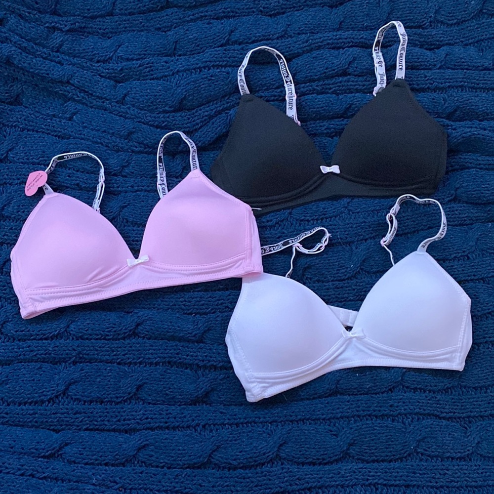 new never worn juicy couture bras size S 32A